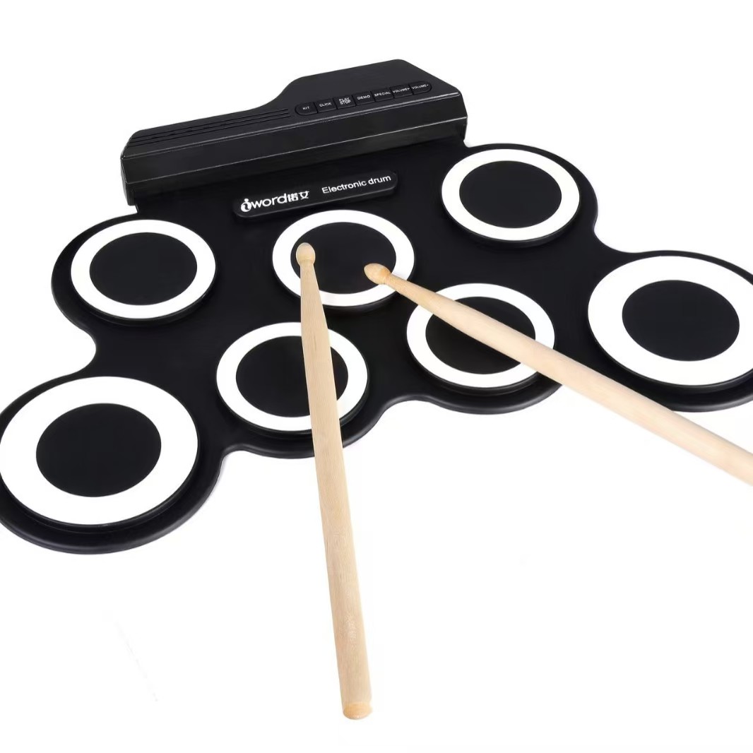 High Quality Silicon Drum Pad  - Musical Instrument Set recension och pris