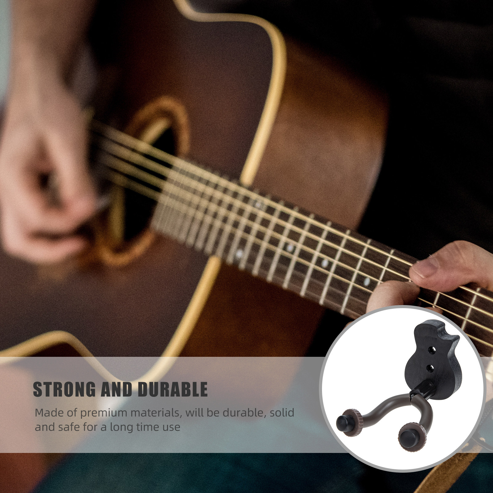 Guitar Wall Hanger Sturdy Soli - Musical Instrument Violin recension och pris