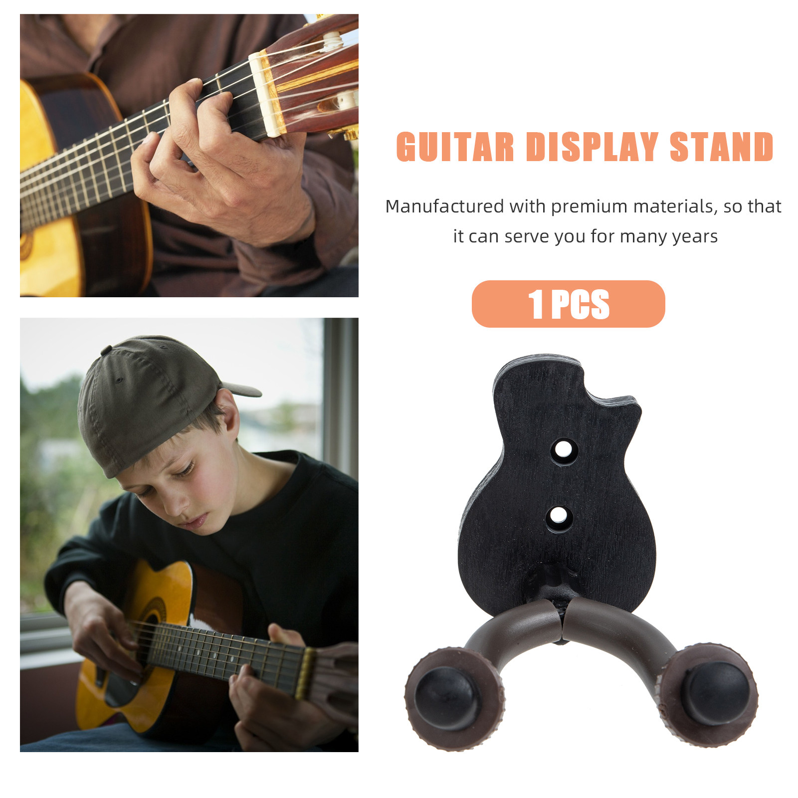 Guitar Wall Hanger Sturdy Soli - Musical Instrument Violin recension och pris