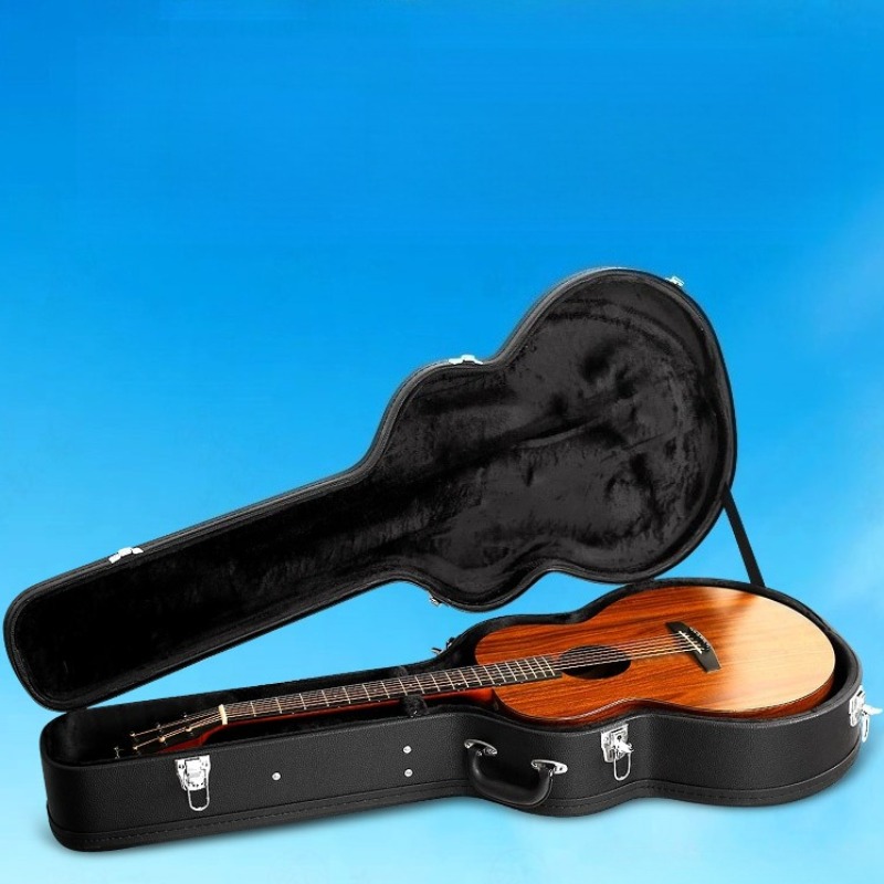 Leather Wooden Electric Guitar - Musical Instrument Box recension och pris