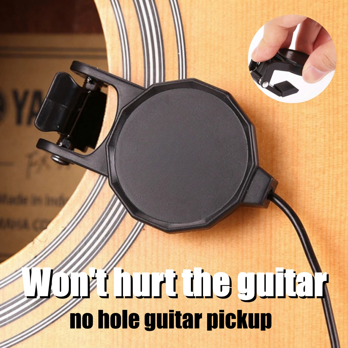 Audio Jack Clip On Pickup for  - Musical Instrument Types recension och pris