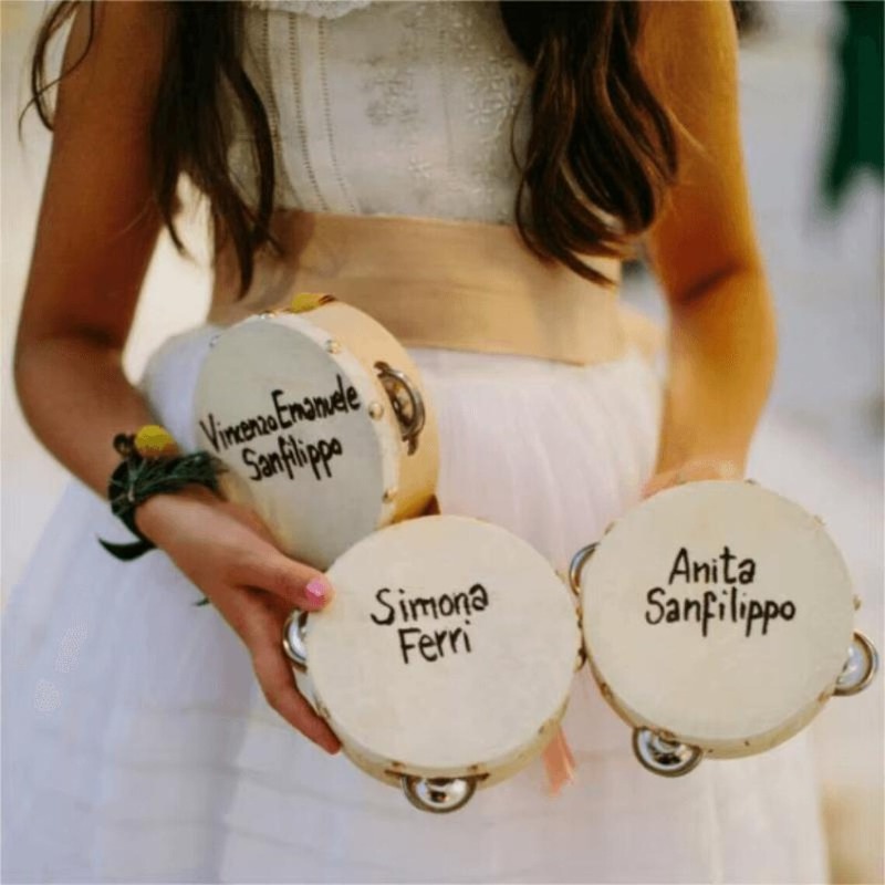 3/5PCS ﻿ Wedding Tambourine Dr - Musical Instrument And Name recension och pris