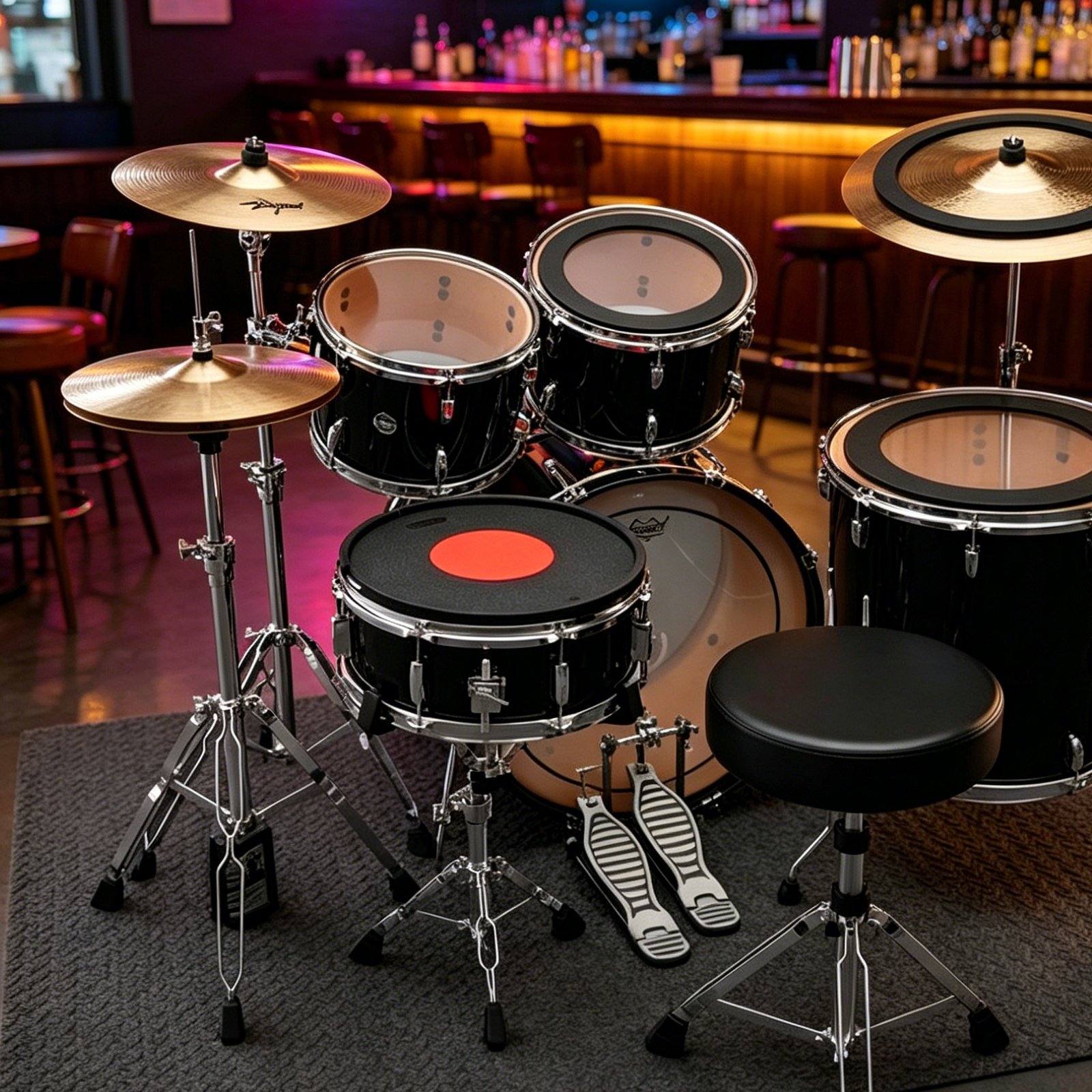 Rubber Drum and Cymbal Mutes N - Musical Instrument Set recension och pris