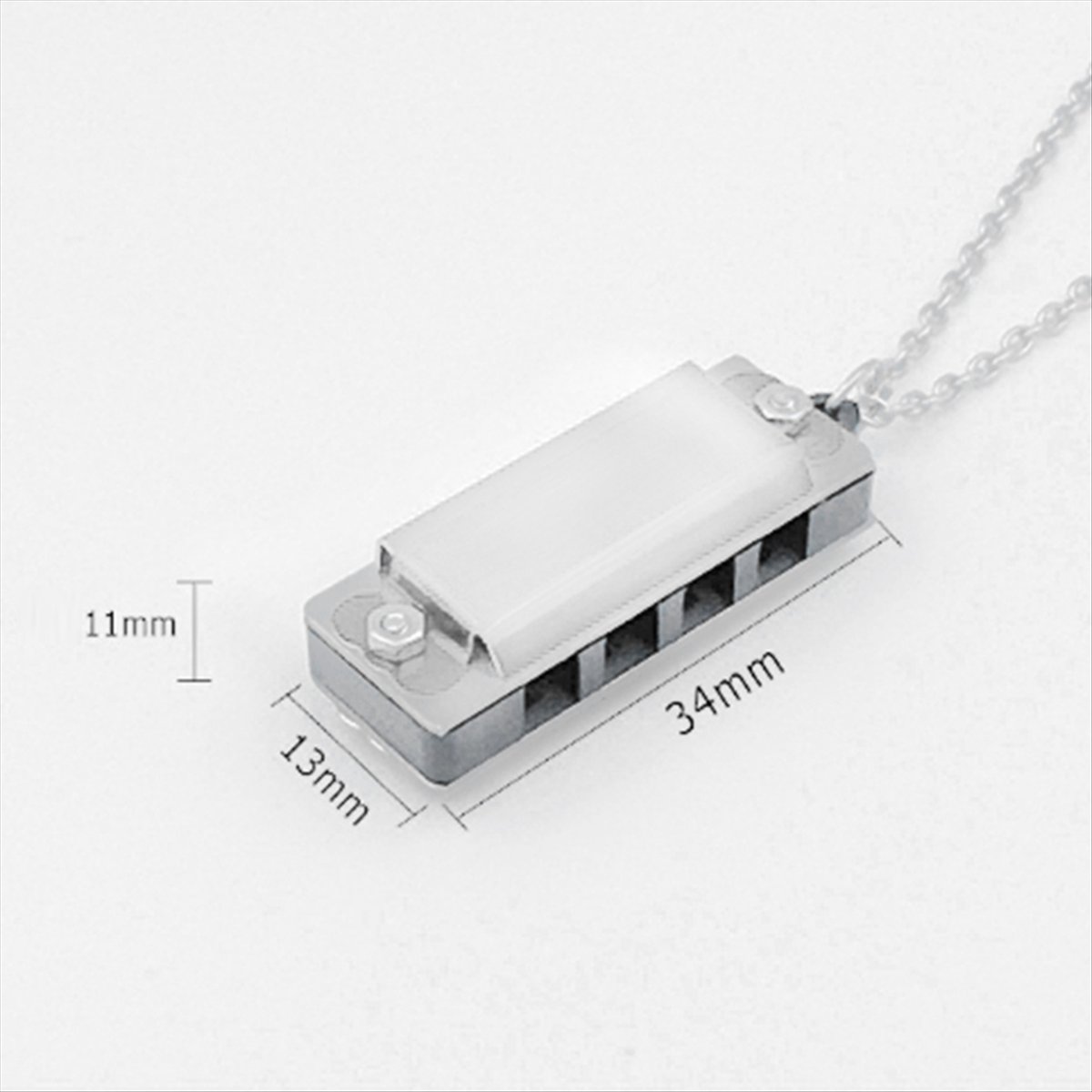 ABXY Mini Harmonica Necklace 4 - Musical Instrument Types recension och pris