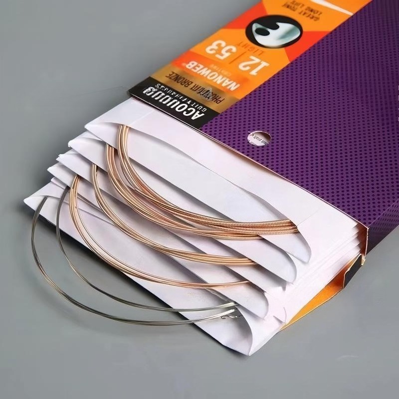 Coated Acoustic Guitar Strings - Musical Instrument Set recension och pris