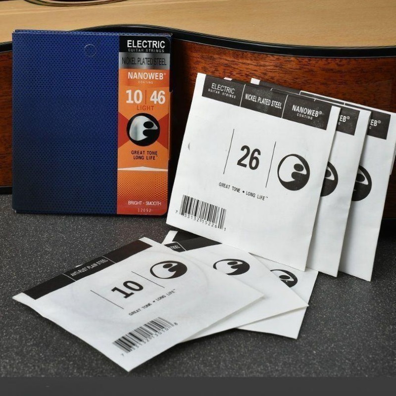 Coated Acoustic Guitar Strings - Musical Instrument Set recension och pris