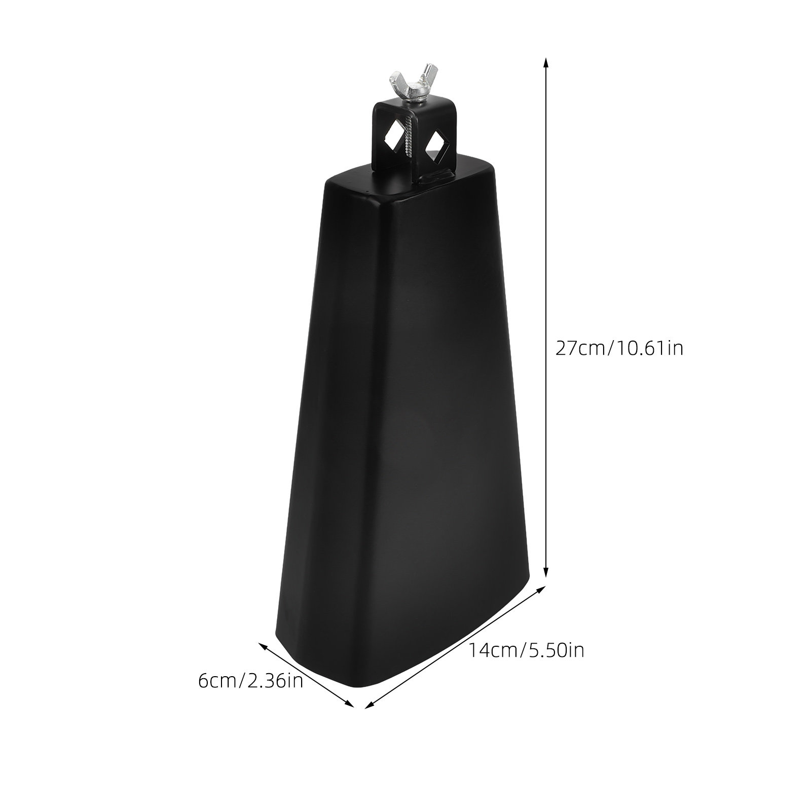 1Set Metal Cowbell Instrument  - Musical Instrument Set recension och pris