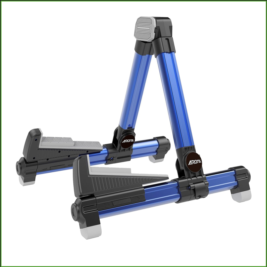 Foldable Aluminum Guitar Stand - Musical Instrument Types recension och pris