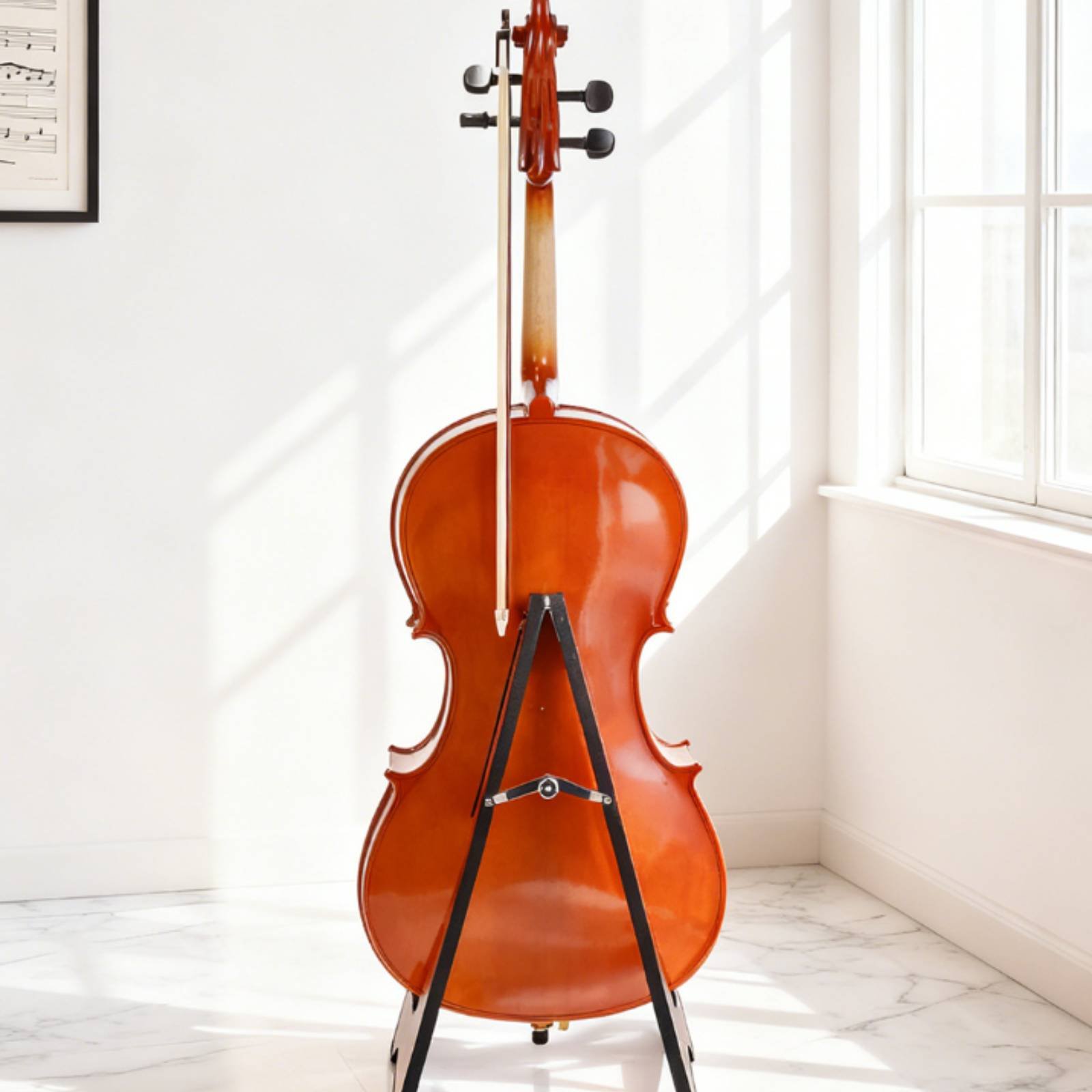 Floor Cello Stand Elegant Desi - Musical Instrument Cello recension och pris