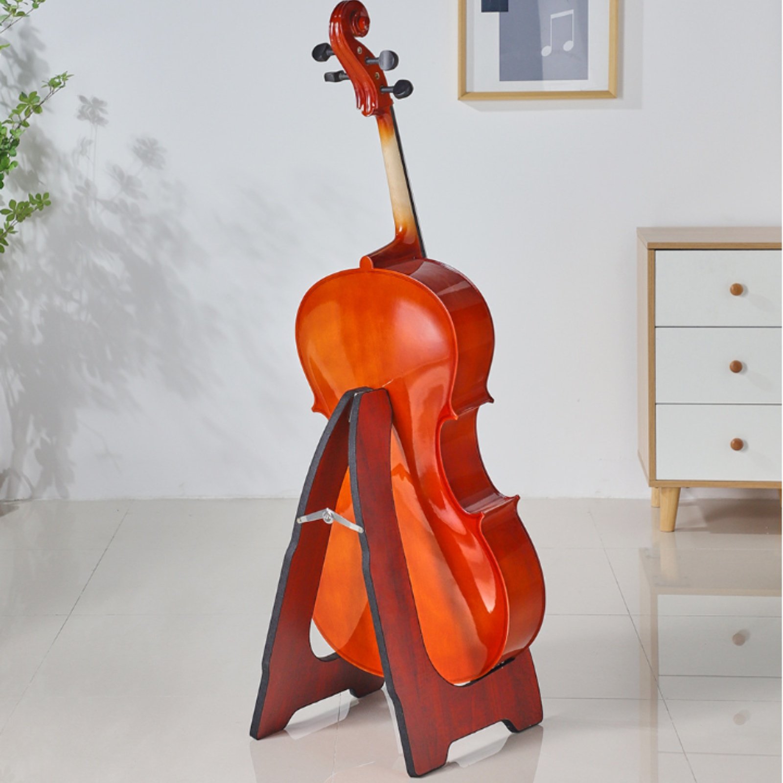 Floor Cello Stand Elegant Desi - Musical Instrument Cello recension och pris
