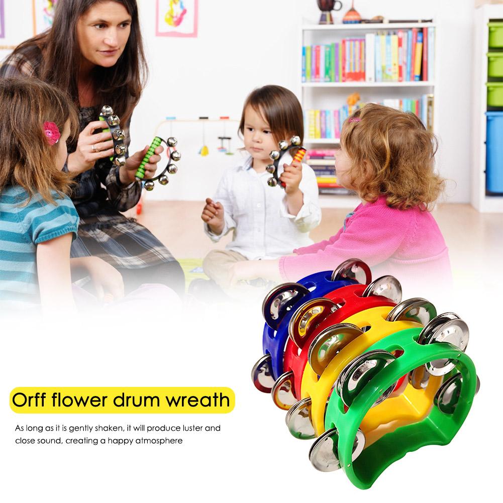 4pcs Tambourine Jingles Rattle - Musical Instrument Types recension och pris