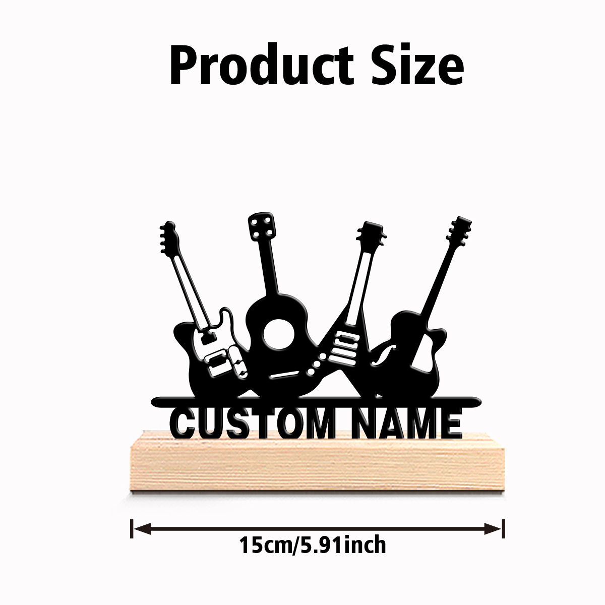 1pc Creative Musical instrumen - Musical Instrument And Name recension och pris