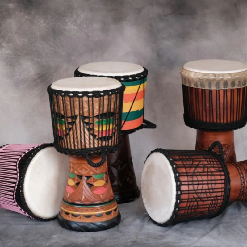 12 Inch Djembe Mahogany Africa - Musical Instrument Types recension och pris