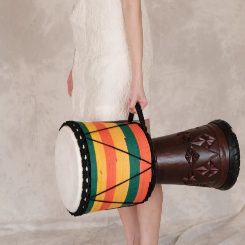 12 Inch Djembe Mahogany Africa - Musical Instrument Types recension och pris