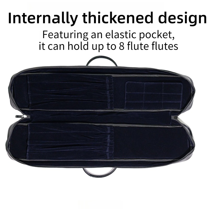 Lacquer Skin Bamboo Flute Bag  - Musical Instrument Set recension och pris