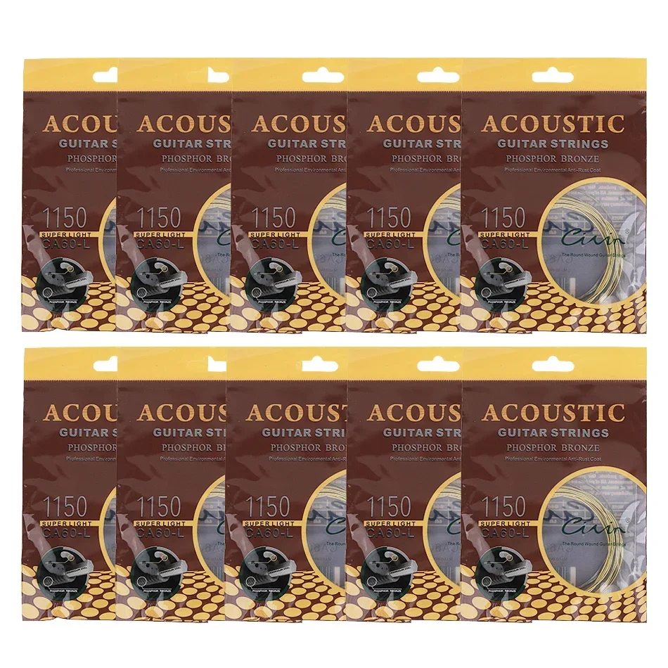 Gearlly 10 Sets Acoustic Guita - Musical Instrument Set recension och pris