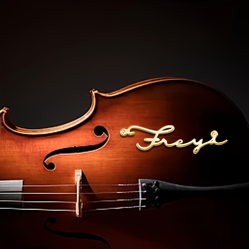 [Custom] Decorative nameplates - Musical Instrument And Name recension och pris