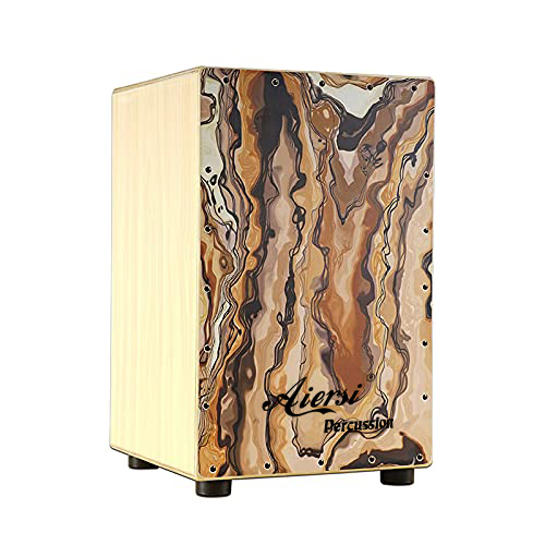 Colour Wood Hand Cajon Box Dru - Musical Instrument Box recension och pris